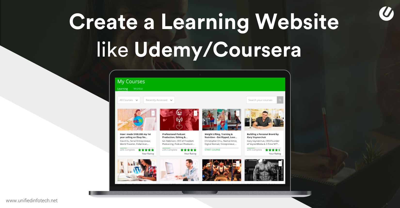 建立Udemy或Coursera等电子学习网站的6种简便方法