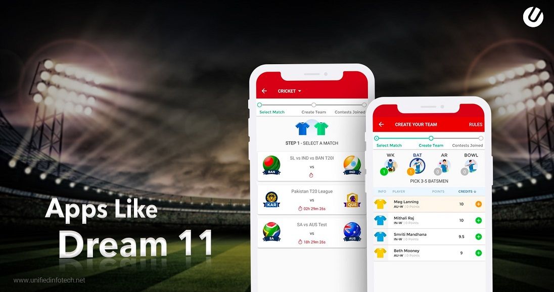 9个应用程序，例如Dream 11 Fantasy Cricket App和如何创建一个